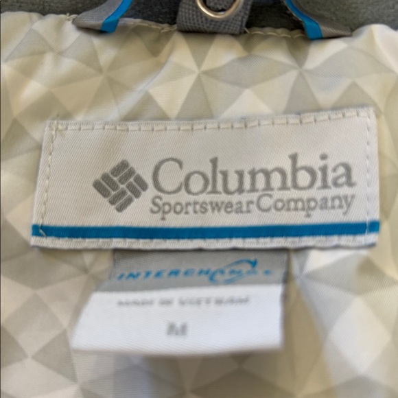 Columbia Women's Patterned Gray Ski Jacket - Picture 2 of 5